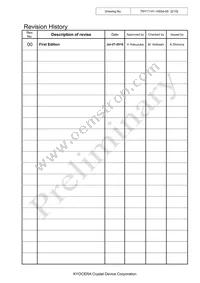 MC2016K25.0000C16ESH Datasheet Page 2