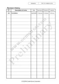 MC2016K28.6364C16ESH Datasheet Page 2