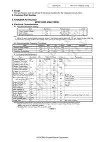 MC2016K28.6364C16ESH Datasheet Page 3