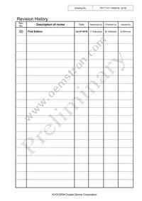 MC2016K32.0000C16ESH Datasheet Page 2