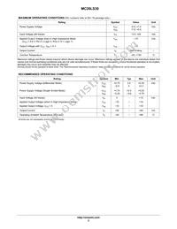 MC26LS30DR2G Datasheet Page 2