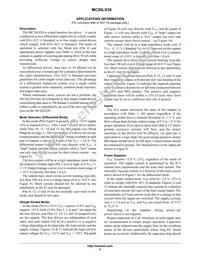 MC26LS30DR2G Datasheet Page 9