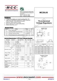 MC28L05-TP Datasheet Cover