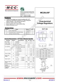 MC28L05F-TP Datasheet Cover