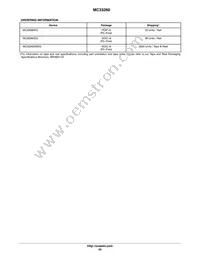 MC33260DR2G Datasheet Page 20