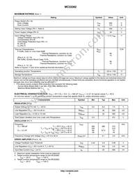 MC33362DWG Datasheet Page 2