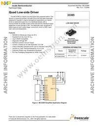 MC33385DHR2 Datasheet Cover