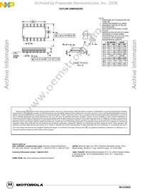 MC33388D Datasheet Page 14