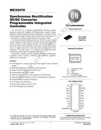 MC33470DWR2G Datasheet Cover