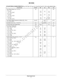 MC33502DR2G Datasheet Page 3