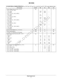 MC33502DR2G Datasheet Page 4