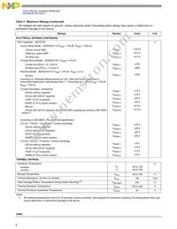 MC33662BLEF Datasheet Page 6