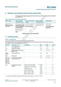 MC33664ATL1EGR2 Datasheet Page 4