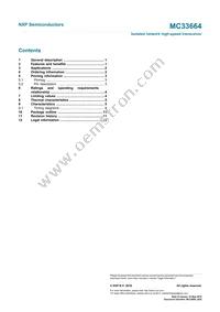 MC33664ATL1EGR2 Datasheet Page 15