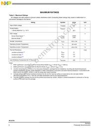 MC33794DWBR2 Datasheet Page 6