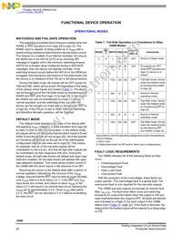 MC33888FB Datasheet Page 20