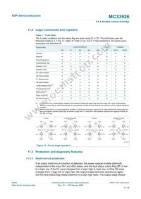 MC33926PNBR2 Datasheet Page 15