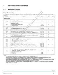 MC33937APEKR2 Datasheet Page 7
