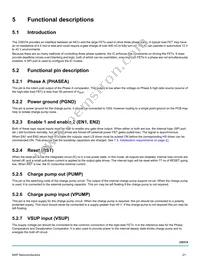 MC33937APEKR2 Datasheet Page 21