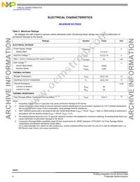 MC33970DWR2 Datasheet Page 4