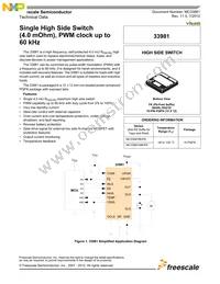 MC33981BHFKR2 Datasheet Cover