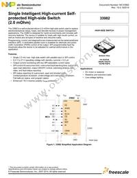 MC33982BPNA Datasheet Cover