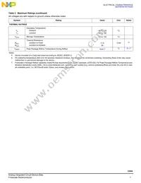 MC33984BPNAR2 Datasheet Page 7