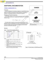 MC33996EK Datasheet Page 20