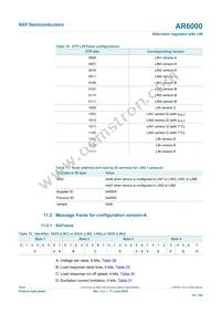 MC33AR6000BGT Datasheet Page 16