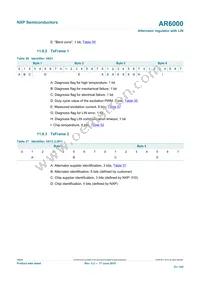 MC33AR6000BGT Datasheet Page 23