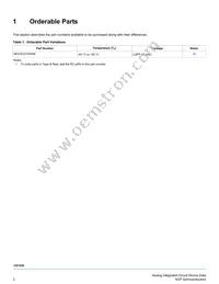 MC33CD1030AE Datasheet Page 3