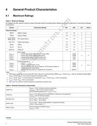MC33CD1030AE Datasheet Page 7