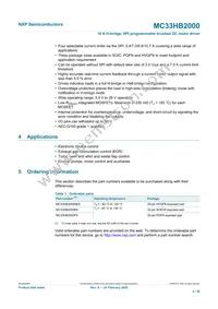 MC33HB2000EK Datasheet Page 2