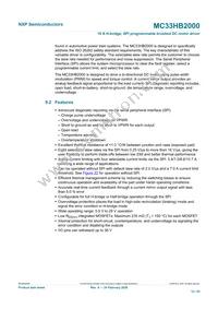 MC33HB2000EK Datasheet Page 12