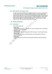 MC33HB2000EK Datasheet Page 14