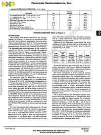 MC34018DWR2 Datasheet Page 5