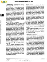MC34018DWR2 Datasheet Page 6