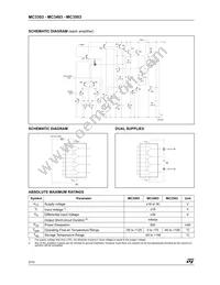 MC3403PT Datasheet Page 2
