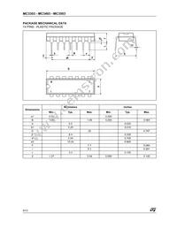 MC3403PT Datasheet Page 8
