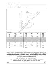 MC3403PT Datasheet Page 10