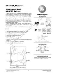 MC34151DR2 Datasheet Cover