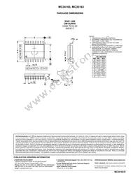 MC34163PG Datasheet Page 16