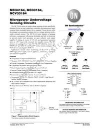 MC34164DM-3R2G Datasheet Cover
