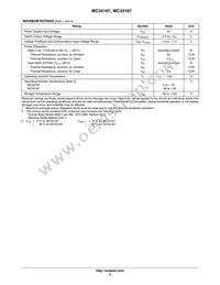 MC34167THG Datasheet Page 2