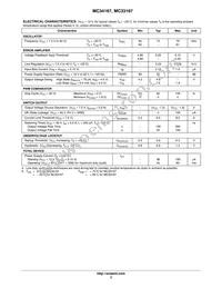 MC34167THG Datasheet Page 3