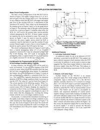 MC3423DR2G Datasheet Page 4