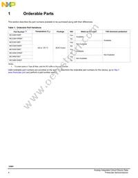 MC34901WEFR2 Datasheet Page 4