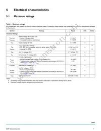 MC34911G5AC Datasheet Page 7