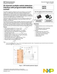 MC34978ESR2 Datasheet Cover