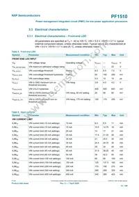 MC34PF1510A7EP Datasheet Page 12